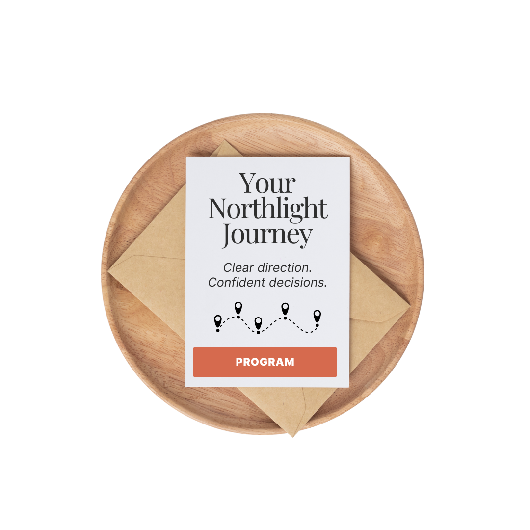 Coaching program guiding leaders and professionals from stuck to momentum with clear direction, strategic clarity, and confidence.