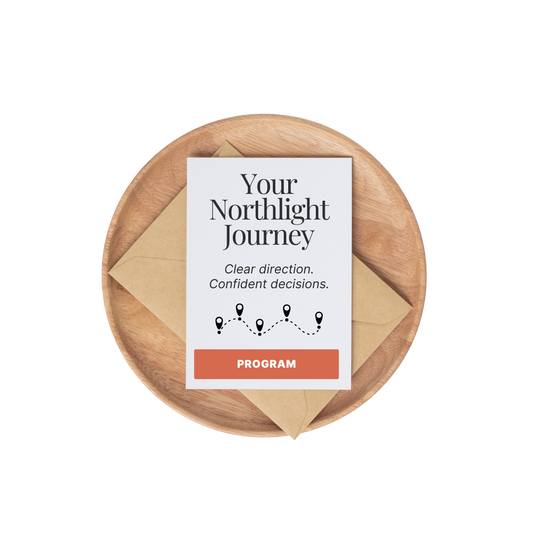 Coaching program guiding leaders and professionals from stuck to momentum with clear direction, strategic clarity, and confidence.
